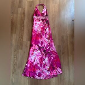 Morgan & Co Vibrant Pink Maxi Dress – Women’s Size 5/6 Formal Long Gown
